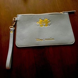 Wristlet Disney Pandora Gray and Gold